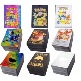   KARTE POKEMON Darilni set 3v1 165 kosov ČRNA MAVRIČNA SREBRNA