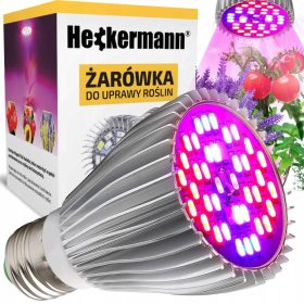 Heckermann 30W GROW LED svetilka za gojenje rastlin