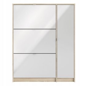   Tvilum visoka omara za čevlje 98,8 x 123,6 x 24,05 cm sonoma hrast