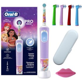    Oral-B Vitality PRO D103 Kids 3+ Princess električna zobna ščetka z etuijem
