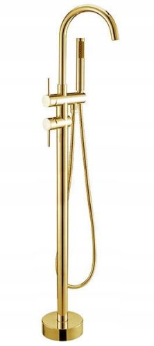 Elegantna stoječa pipa za kopel Ortis Gold
