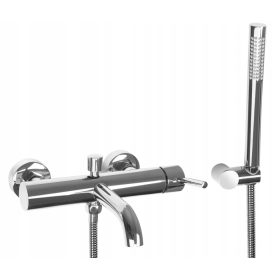 Rea Lungo enoročna stenska armatura za kad in tuš, krom