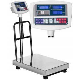   Elektronska tehtnica za skladišča in trgovino 300 kg 60x45 s podporo