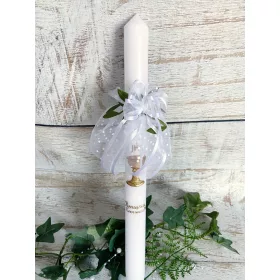 Sveča za prvo obhajilo - unikatno ročno delo