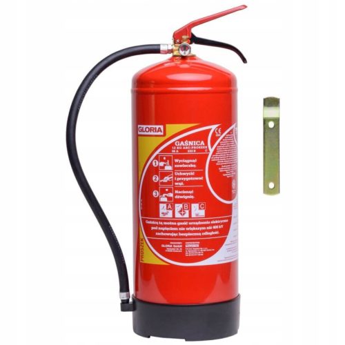 Gasilni aparat na prah Gloria PD 12 GA 12kg ABC/E EN 3