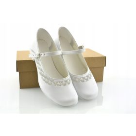 BALERINKE ZA DEKLE V BELI BARVI VELIKOSTI 36