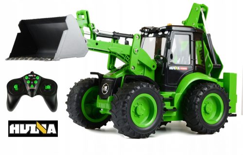 Koparka na daljinsko vodenje H-Toys 1579 v merilu 1:14 z zvokom svetlobe Buldožer RC
