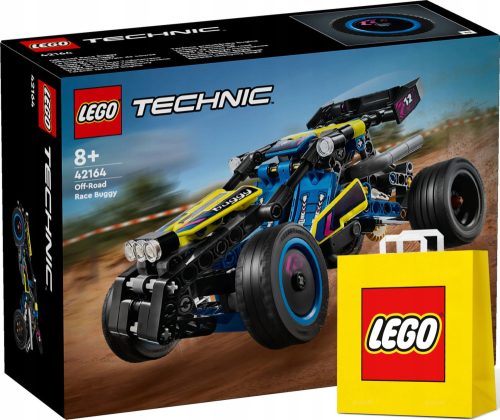LEGO Tehnika Off-Road Buggy 42164 + LEGO VP Papirnata Vrečka Srednja 41cmx34cmx11cm DARILNA VREČKA