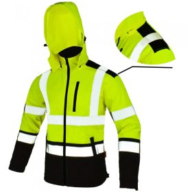   VELIKA SOFTSHELL JAKNA Z ODLIČNO ODPORNOSTJO NA VETER IN DEŽ