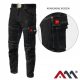 Dolge delovne hlače JEANS STRETCH BLACK XL