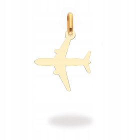 Zlata privesek za letalo 585