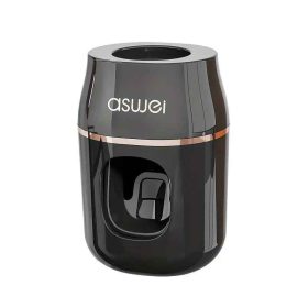 Dozirnik zobne paste z ožemalnikom, črna