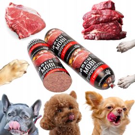 Mokra pasja ploščica 90% meso, govedina 1kg