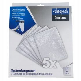 Vrečke za odstranjevanje prahu Scheppach DC500 75L 5 kosov