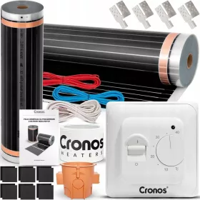   CRONOS INFRARDEČA GRELNA FOLIJA IR MAT S TERMOSTATOM 140W/m2 4m2