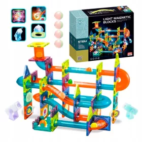 Magnetni bloki set "Sijajni svet" 110 kosov