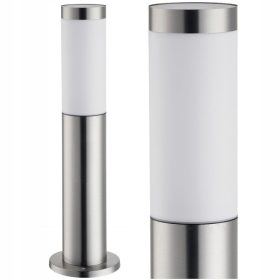 Vrtni stebriček za razsvetljavo SuperLED E27, 45 cm, INOX