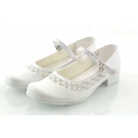   BALETNE ČEVLJE BELIH BARV ZA OBHAJILO, ŠTEVILKA 36 ZA DEKLICE