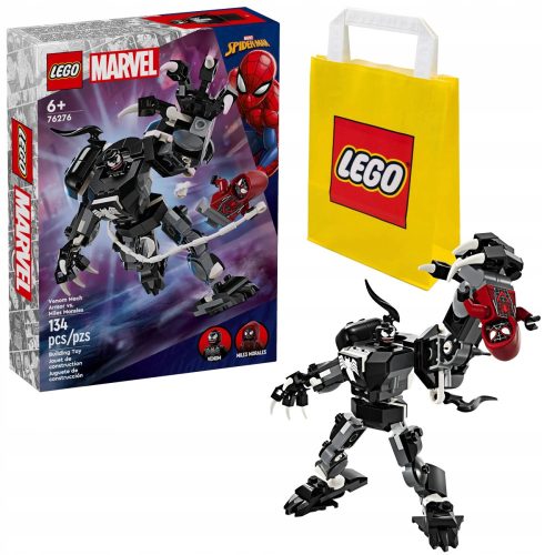 LEGO Super Heroes Mehanizem Venom proti Oklepni Obleki Miles Morales + Torba