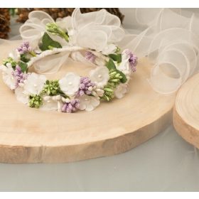 Vijolična figa na roza figo Komunija 007