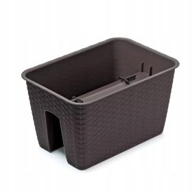 Balkonska cvetlična posoda Ratolla kvadratna 40x27cm