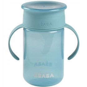 360° modra vadbena skodelica, Beaba