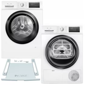    Siemens Set pralni stroj WM14N277PL + sušilni stroj WT 45HVEEPL + konektor WZ20400