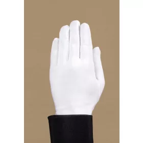 Moške bele obhajilne rokavice za fantje