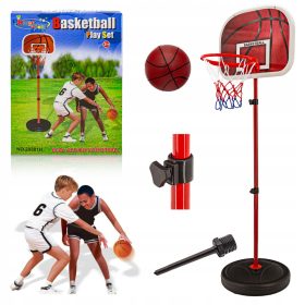   Kosarkarski set za visokokakovostno igranje kosarke z nastavljivo višino