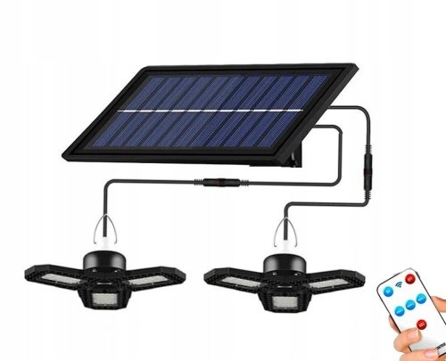 Viseča svetilka na solarni pogon z daljinskim upravljalnikom