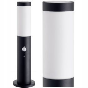 Okrogel stojalo za vrtne svetilke SuperLED E27, 45 cm, črno