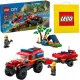 LEGO CITY 60412 GASILSKO VOZILO S PONORELNIKOM IN ČOLNOM + DARILNA VREČKA