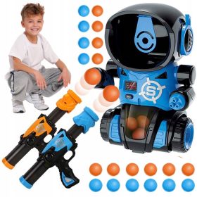 Robot za streljanje na tarčo z LCD števcem