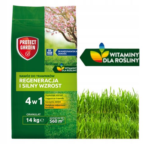 Protect Garden Slovenija večkomponentno gnojilo za trato, 14 kg
