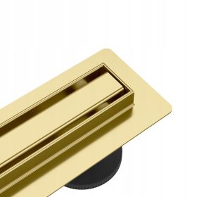 AquaUno Elegant Gold Slim Linearni Odtok 100 cm