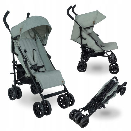Voziček za otroke Topmark Buggy Fenn, zeleni melanž