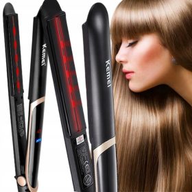   Profesionalni likalnik za lase Kemei 2219 PRO + CURLIER CURLS HAIR 2IN1