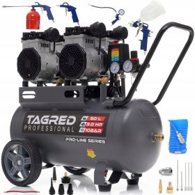 Brezoljni kompresor TAGRED TA3385TA103 50 litrov 10 bar
