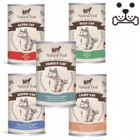   Natural Trail premium mokra hrana za mačke jagnjetina 0,4 kg