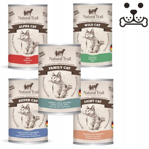 Natural Trail premium mokra hrana za mačke jagnjetina 0,4 kg