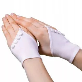 Rokavice za Prvo Sveto Obhajilo za Deklice Model RKC05