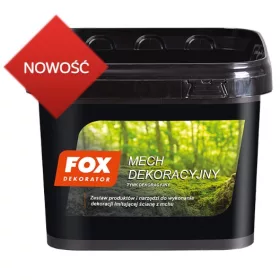 FOX DEKORATOR - Dekorativni mah za oblikovanje sten