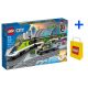 LEGO City 60337 Hitri potniški vlak MEGA SET + Darilna torba LEGO
