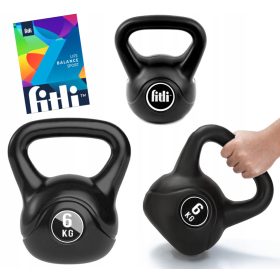 FITLI 6kg Kettlebell za vadbe