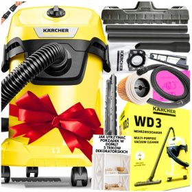   Profesionalni Slovenian name: Močan industrijski sesalnik Kärcher WD3 1400W brez vrečke

SEO-optimized description:
Močan industrijski sesalnik Kärcher WD3 je idealen za domačo uporabo, industrijo, vr