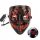  Maska za obraz HALLOWEEN MASK DISKUSIJSKA ŽOGA, večbarvna plastika