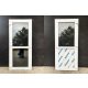 Univerzalna zunanja vrata Porta PVC 90 cm