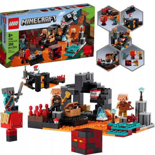 LEGO MINECRAFT BASTION V NETHERU 21185