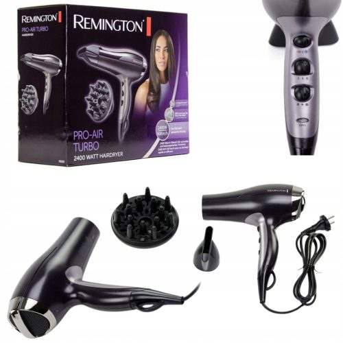 REMINGTON Pro-Air Turbo 2400W Super Močna Sušilnik za Lase s Jonizacijo