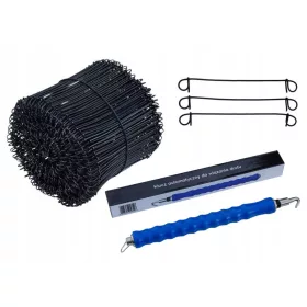   ična vezica za očesce 1,4 mm, dolžine 14 cm, 1000 kosov + avtomatski ključ PREMIUM+
